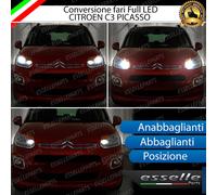 KIT FARI FULL LED CITROEN C3 PICASSO ANABBAGLIANTI ABBAGLIANTI E LUCI POSIZIONE