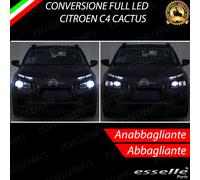KIT FARI FULL LED CITROEN C4 CACTUS ANABBAGLIANTI H7 + ABBAGLIANTI H1 CANBUS