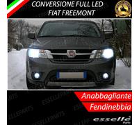 KIT FARI FULL LED H11 E PSX24W PER FIAT FREEMONT ANABBAGLIANTI E FENDINEBBIA