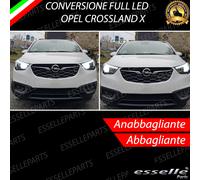 KIT FARI FULL LED OPEL CROSSLAND X ANABBAGLIANTI ABBAGLIANTI CANBUS 6000K CANBUS