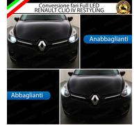 KIT FARI FULL LED RENAULT CLIO IV 4 RESTYLING ANABBAGLIANTI ABBAGLIANTI 6000K