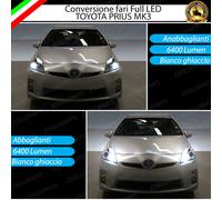 KIT FARI FULL LED TOYOTA PRIUS MK3 ANABBAGLIANTI ABBAGLIANTI CANBUS 6000K