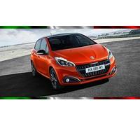 Kit Fari Led CANBUS Anabbaglianti + Luci Diurne DRL luci di posizione Compatibili con Peugeot 208 2012-2019 6000K 7600 Lumen Lampadine Luci Bianco Ghiaccio H7 + T20 (W21/5W) (Kit Basic)