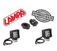 KIT FARO AUSILIARE UNIVERSALE + SUPPORTO èPER MOTO TRANSALP 750 2023/2024