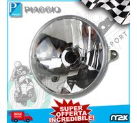 KIT FARO FANALE VETRO TRASPARENTE ORIGINALE PER PIAGGIO VESPA PX PXE 125 150 200