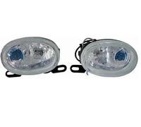 KIT FARO FARETTO FENDINEBBIA DESTRO+SINISTRO UNIVERSALE LENTICOLARE BIANCO