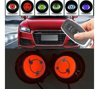 Kit faro LED Devil Eye da 3 pollici Luci dinamiche per auto 12v con telecomando Occhi Kit retrofit Gruppo faro