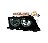 Coppia fari fanali anteriori TUNING Serie 3 E46 2001- 2005 berlina touring neri