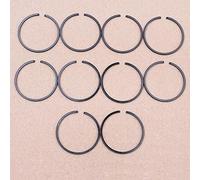 Kit fasce elastiche 10 pezzi 35mm x 1.5mm Fit Stihl FS120 FS160 FS300 FS120R BT120C BT121 Trimmer Decespugliatore Parte