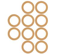 Kit Fasce Elastiche In Gomma 10 Pezzi Per Compressore D Aria Isolate 68 X 48 X 0 8 Mm