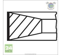Kit fasce elastiche Mahle per CITROEN CX II I C25 PEUGEOT J5
