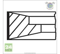 Kit fasce elastiche Mahle per MERCEDES CONECTO 12M UNIMOG U500 U ECONIC 2629 26