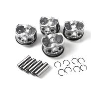 Kit fasce elastiche pistone motore da 4 pezzi + 0,5 83 mm compatibile con VW GTI Golf Pass Tiguan Audio A3 2.0TSI/TFSI DOHC EA888 2.0T Ricambi auto