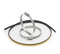 KIT FASCETTE ACCIAIO INOX 316