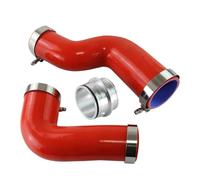 Tubo Flessibile Turbocompresso Kit Fascette per Tubi di Aspirazione Intercooler in Silicone per VW per Golf GTI 2.0T MK5 MK6 per P&assat per Jetta per S&CIROCCO(Red)