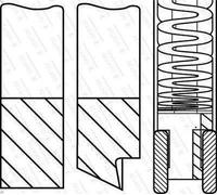 Kit fascia elastica GOETZE 08-141300-10 per FORD S-MAX (WA6) 2 2010-2014
