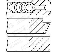 Kit fascia elastica GOETZE 08-432200-30 per BMW 3 (E90) 2 2004-2011