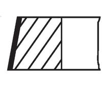 Kit fascia elastica MAHLE 001 RS 11121 0N0 per GLC (X253) 2 2015-2019