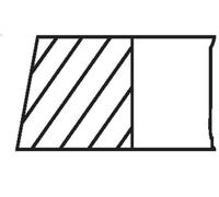 Kit fascia elastica MAHLE 007 RS 00150 0N2 per DAILY V Furgone 2.3 2011-2014
