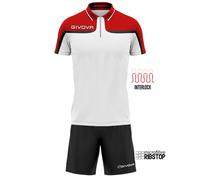 kit Fast Givova relax Freetime polo e bermuda padel tennis