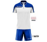 kit Fast Givova relax Freetime polo e bermuda padel tennis