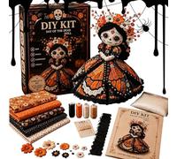 Kit Feltro e Ago Decorazioni Casa Streghe Scheletri Spaventose E