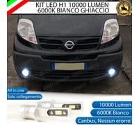 KIT FENDINEBBIA LED PER NISSAN PRIMASTAR LED H1 10.000 LUMEN 6000K