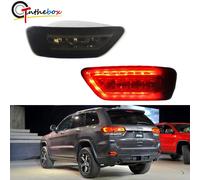 Kit fendinebbia posteriore rosso per auto con lampadine a LED, fendinebbia posteriori, cavi per Jeep Grand Cherokee WK2, bussola e Dodge Journey dal 2011 in poi