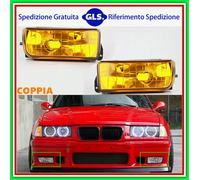 Kit fendinebbia vetro trasparente giallo per BMW Serie 3 E36 1992-1998 anche M3