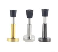 Kit fermaporta a due pezzi con alloggiamento in acciaio inox resistente alla corrosione, sistema di smorzamento idraulico e silicone morbido (oro)