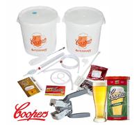 KIT FERMENTAZIONE BIRRA COMPLETO CON TAPPATRICE E UN MALTO LAGER COOPERS®