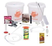 KIT FERMENTAZIONE BIRRA COMPLETO LUSSO PER BIRRA ARTIGIANALE + MALTO A SCELTA