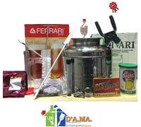 KIT FERMENTAZIONE BIRRA CON FUSTO 30 LT ACCIAIO INOX ACCESSORI COMPLETO + MALTO