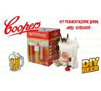 KIT Fermentazione BIRRA Dye COOPERS 33 Litri HomeBrewing ACCESSORI No Malto
