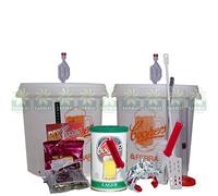 KIT FERMENTAZIONE COOPERS PER BIRRA CON 2 CONTENITORI + MALTO 23 LT + TAPPATRICE