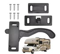 Kit fermo porta a destra - Set maniglia per porta schermo, hardware di ricambio completo | Struttura in metallo ABS con rondelle, viti per re