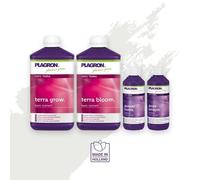 Kit Fertilizzanti Plagron Completo Terra Hydro Cocos Alga Power Roots Pure Zym