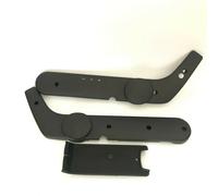 KIT FIANCHETTI BANDINE MONOMARCIA + PEDANA NERA NERO PIAGGIO CIAO FL PX P