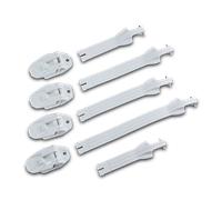 Kit Fibbie O'Neal Rider Pro Bianco Bianco