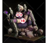 Kit figurina modello in resina 1/24 Evi Lyn stampa 3D non assemblata non...