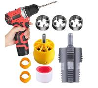 Kit Filettatore Per Tubo, Filettatura Del Filo Del Tubo In PVC Kit Di Rubinetto 'acqua, Rohrhahnstab -set, Perforazione 'acqua -tubi D'acqua Per Riparazioni, Progetti E Utilizzare All'aperto