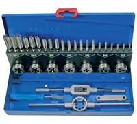 KIT FILIERA 32pz PROFESSIONALE PER FILETTATURA MASCHI E FEMMINE METRICA M5 M12