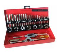 KIT FILIERA 32pz PROFESSIONALE PER FILETTATURA MASCHI E FEMMINE METRICA M5 M12