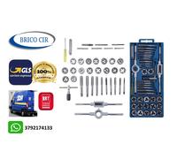 KIT FILIERA 40 PZ FILETTATURA MASCHI E FEMMINE FILIERE IN VALIGIA 40 PZ