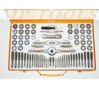 KIT FILIERA FILIERE FILETTATURA 74 PZ MASCHI FEMMINE PASSO METRICO POLLICI 309 H