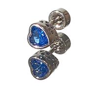 Kit filo piccolo gioielli Birthstone orecchini per ragazze Stud Screw On Backs Stainless Sensitive Ears Post For Kids Toddlers Little Girls T Fabbricazione Resina Organizzatore Accessori Curvatrice