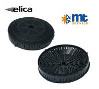 KIT FILTRI 2PZ CARBONE ATTIVI PER CAPPA ELICA V400 D.180MM H.41mm COMPATIBILE C [EEK: Non Applicabile]