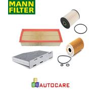 Kit Filtri Aria Mann Per Audi A3 Seat Leon Skoda Octavia VW Caddy Golf Jetta