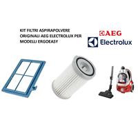 KIT FILTRI ASPIRAPOLVERE ELECTROLUX AEG ORIGINALI ERGOEASY ATF7610CH