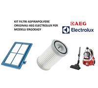 KIT FILTRI ASPIRAPOLVERE ELECTROLUX AEG ORIGINALI ERGOEASY ZTF7610